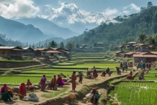 尼泊尔农村生活水平、尼泊尔农村生活水平高吗