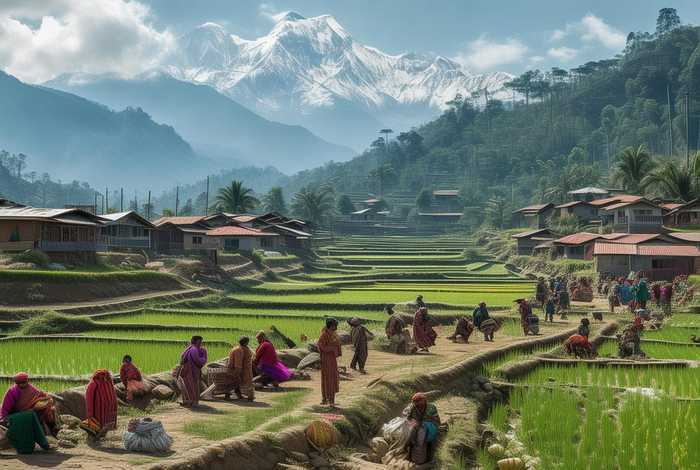 尼泊尔农村生活水平、尼泊尔农村生活水平高吗