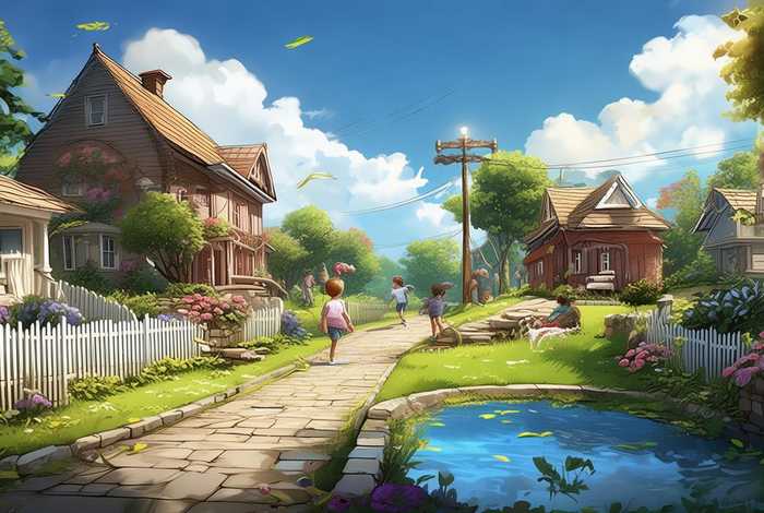 生活景观区，日常生活中的景观类型