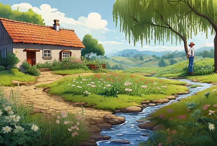 什么田园生活填成语，什么田园生活填成语四个字