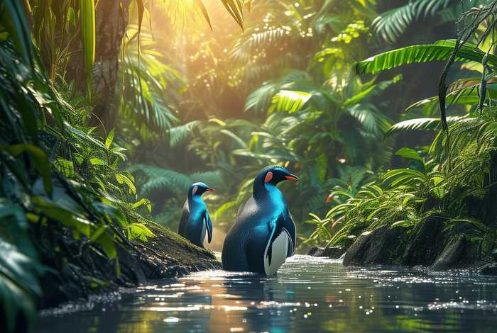 生活在热带的企鹅叫什么名字（什么企鹅生活在热带雨林）