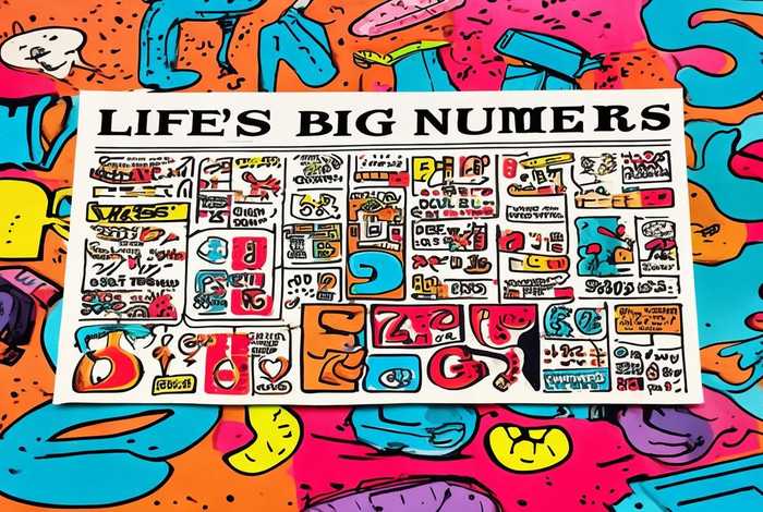 生活中的大数小报模板可打印，生活中的大数手抄报模板