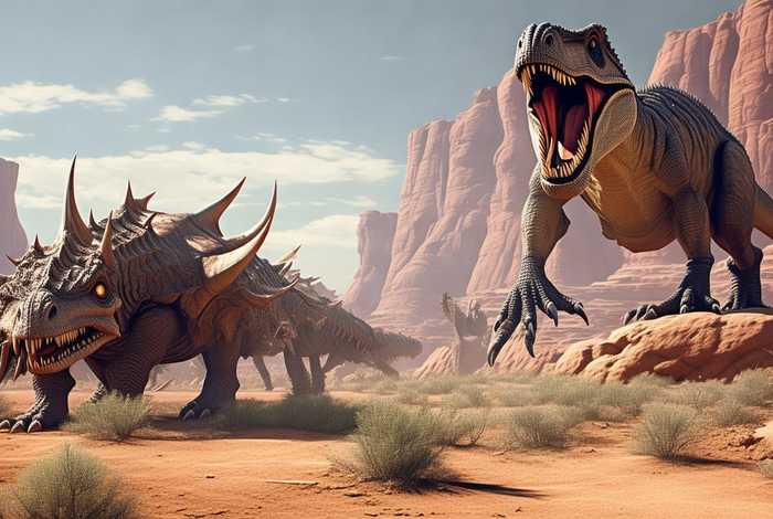 三角龙和霸王龙的生活环境，三角龙和霸王龙的生活环境特点