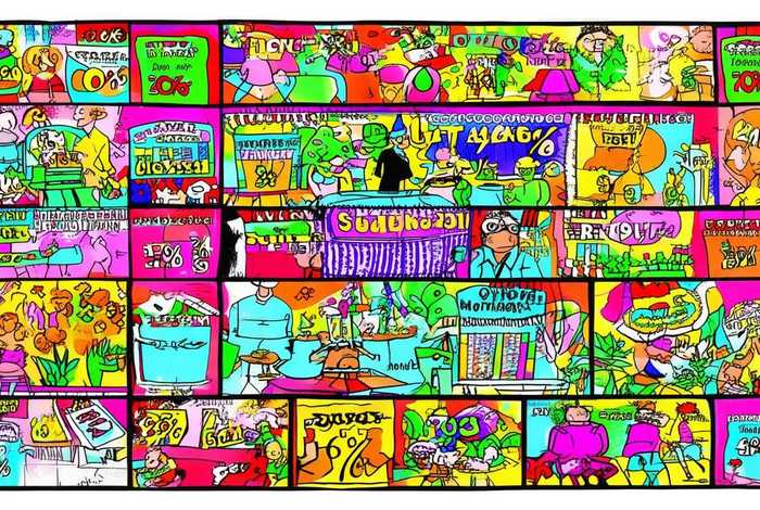 生活中的百分数手抄报模板 生活中的百分数手抄报模板可打印