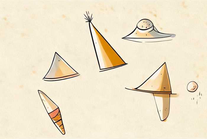 生活中圆锥形的东西、生活中圆锥形的东西简笔画