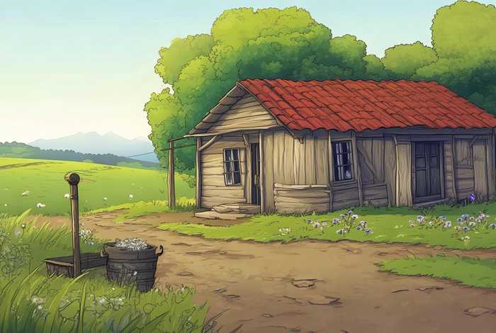 农村生活图画简单图画;农村生活图画简单图画怎么画 农村生活图画简单图画;农村生活图画简单图画怎么画