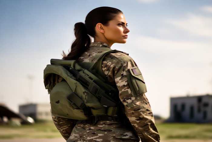 女兵身材照片 女兵身材照片图片