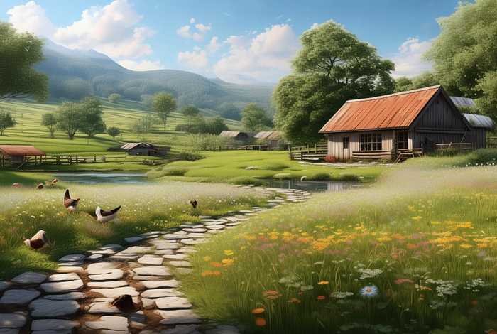 农村生活图景图片、农村生活图景图片高清 农村生活图景图片、农村生活图景图片高清