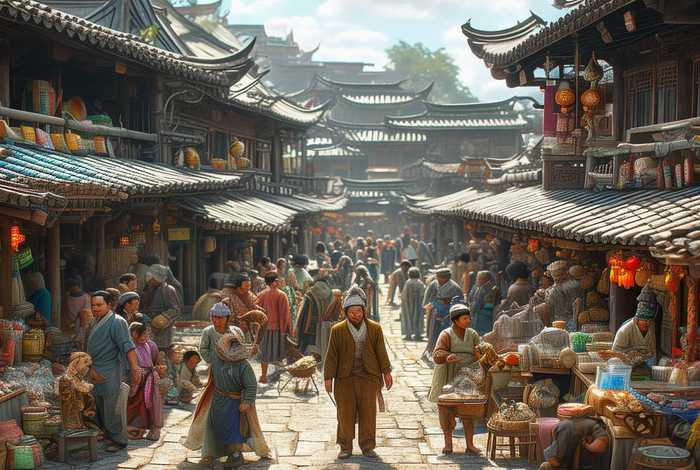 明朝民间生活图超真实 - 明朝民间活动
