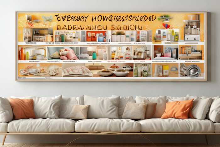 生活用品展报；生活用品展览海报