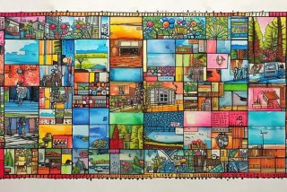 生活拼图手抄报图片 生活拼图手抄报图片内容