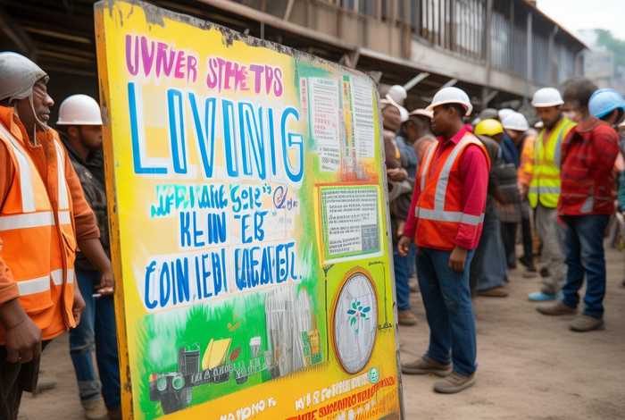 施工现场生活区标语 - 施工现场生活区标语牌填写技巧