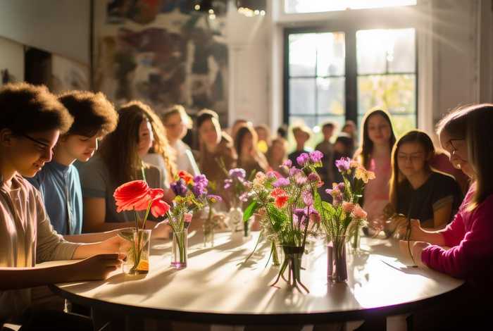 生活和艺术作品中的花教学微课 生活与艺术作品中的花教学反思 生活和艺术作品中的花教学微课 生活与艺术作品中的花教学反思
