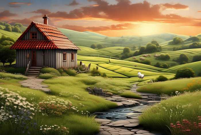 什么的田园生活四个字;什么的田园生活四个字成语 什么的田园生活四个字;什么的田园生活四个字成语