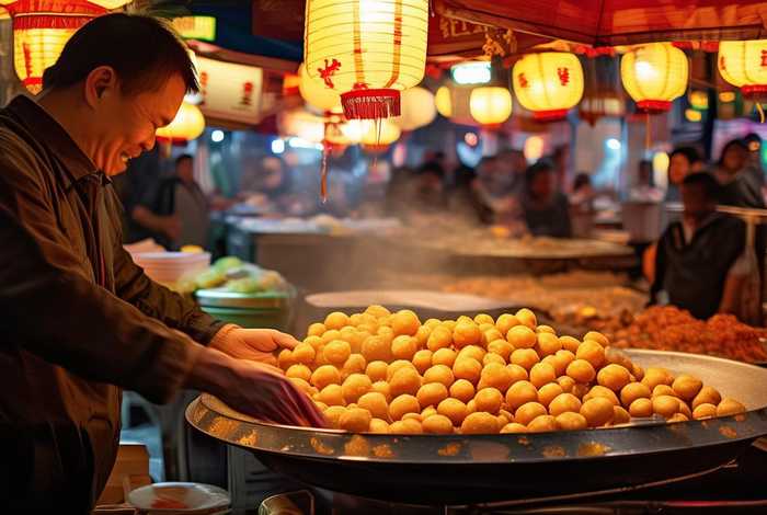 山西夜市小吃（山西夜市小吃炸粉托）