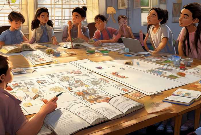 生活中的语文小报怎么画（生活中的语文小报怎么画图片）