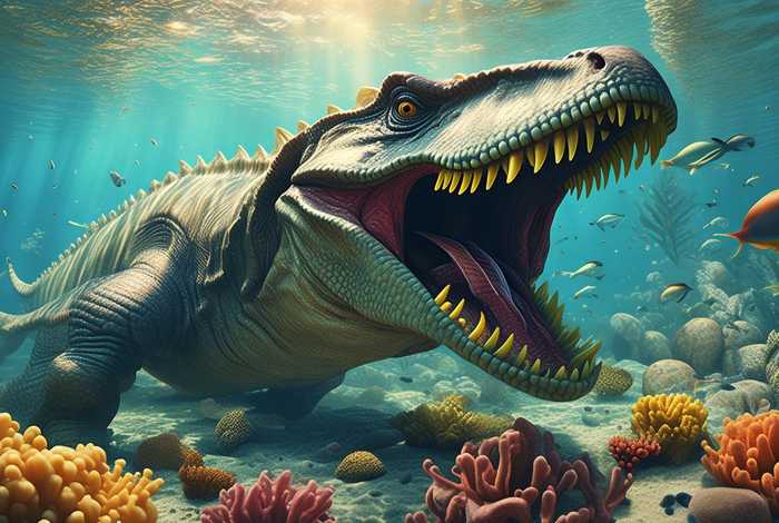 生活在水里的恐龙一天最多吃多少 生活在水里的恐龙一天最多吃多少食物