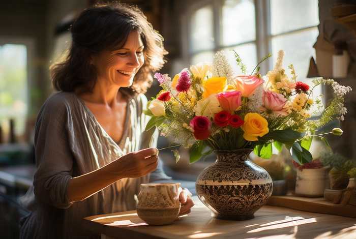 生活插花的乐趣、生活插花的乐趣是什么