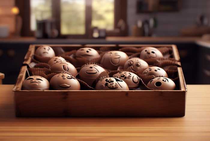 生活是一盒巧克力表情包 生活是一盒巧克力表情包图片