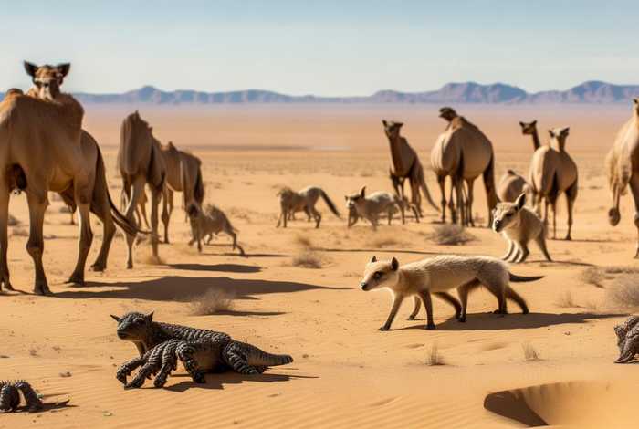 什么动物生活在沙漠里 - 什么动物生活在沙漠里最多