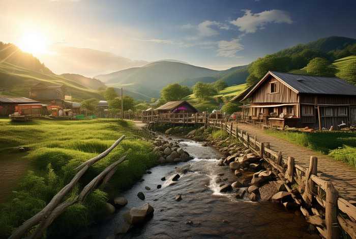 农村生活照片；农村生活照片怎么拍好看