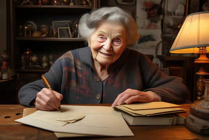 欧美老太给年轻人的忠告，the old granny is beginning to prepare