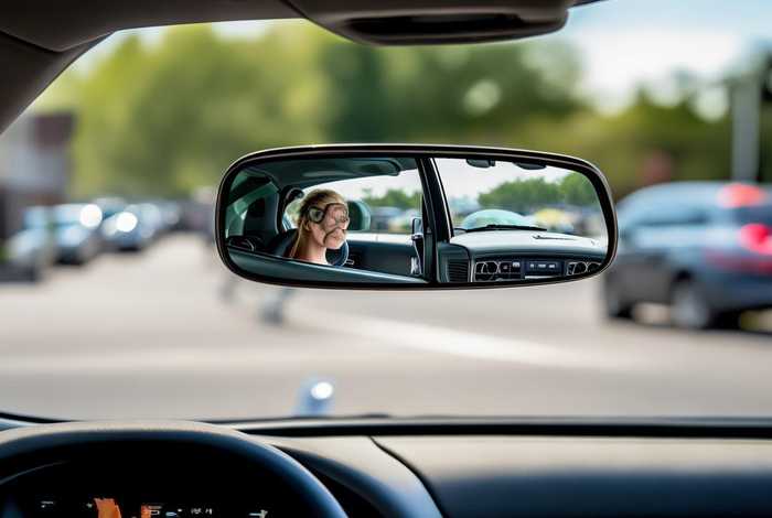 生活中倒车入库后视镜 - 现实生活中倒车入库看后视镜技巧