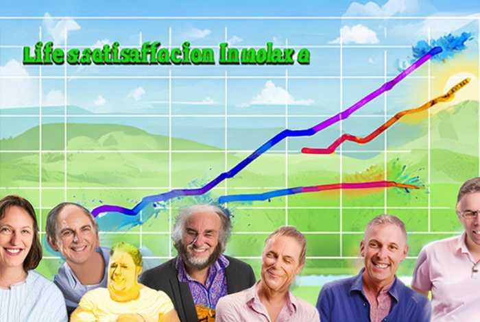 生活满意度指数b；生活满意度指数a