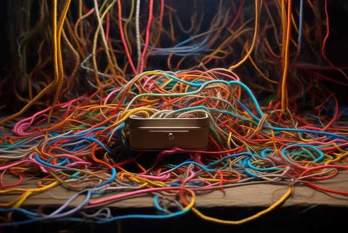 生活就是一团乱麻这个小盒才是你最终的家，生活就是一团乱麻,总有解不开的小疙瘩