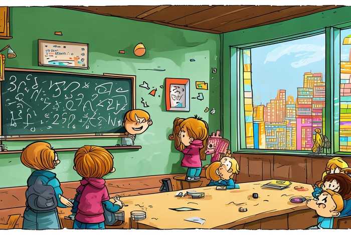 生活数学故事漫画、生活中数学故事漫画