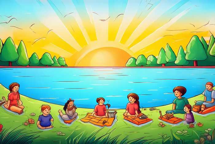 生活多美好，生活多美好简笔画