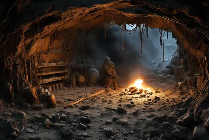 末世山洞生活，末世重生之洞居生活小说