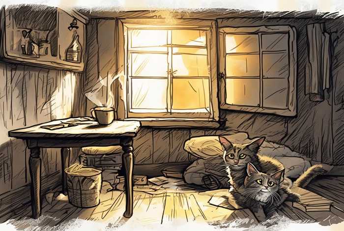 生活的一角绘画 生活的一角绘画素描