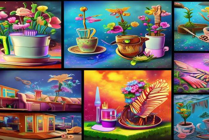 生活用品创意画（生活用品创意画8K纸）