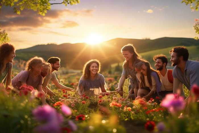 描述向往美好生活词语 - 描述向往美好生活词语的句子