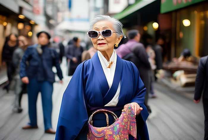 日本老太是啥 最会穿搭的日本老太太