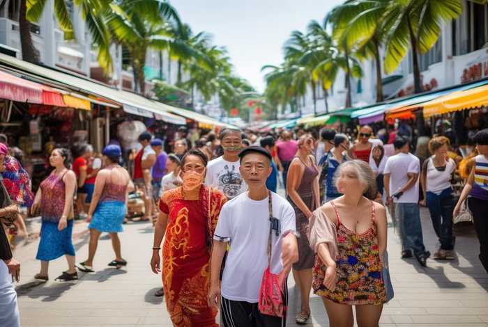 普吉岛生活的中国人、普吉岛生活的中国人有多少