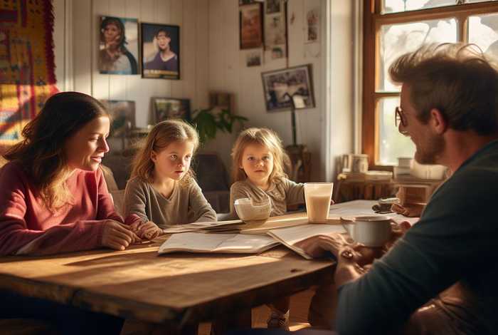 描写家庭生活的句子、描写家庭生活的句子摘抄100字左右