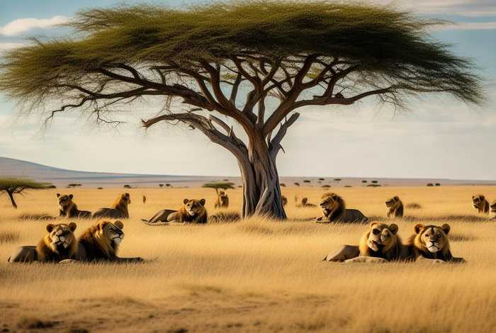 狮子一般生活在什么地方、狮子一般生活在什么地方最多