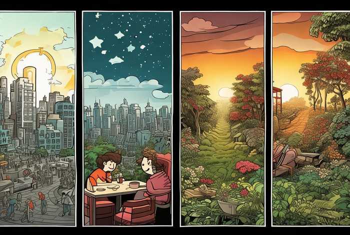 生活方式四格漫画 生活变四格漫画