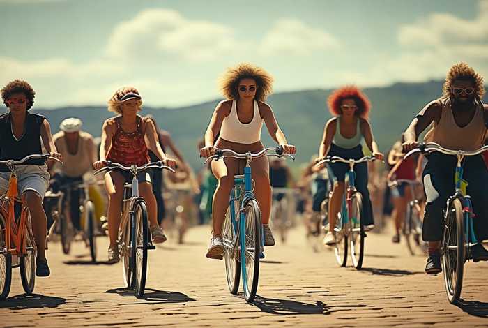 生活就像骑自行车不断前行、生活就像骑自行车只有不断前进