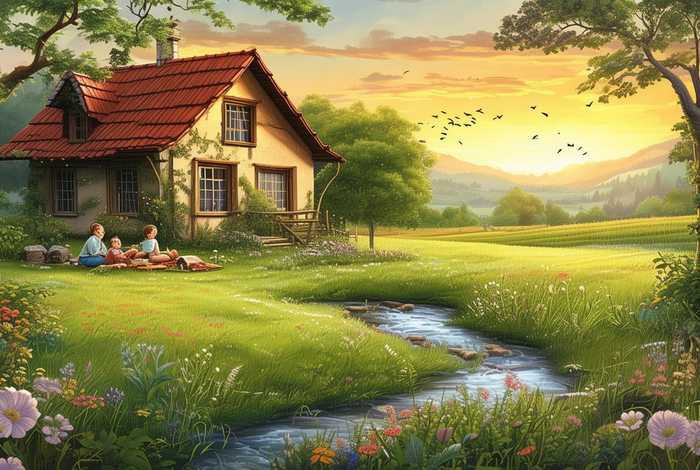 惬意的乡村生活的句子有哪些、惬意的乡村生活的句子有哪些呢