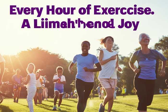 每天运动一小时健康生活一辈子;每天运动一小时,快乐生活一辈子 每天运动一小时健康生活一辈子;每天运动一小时,快乐生活一辈子