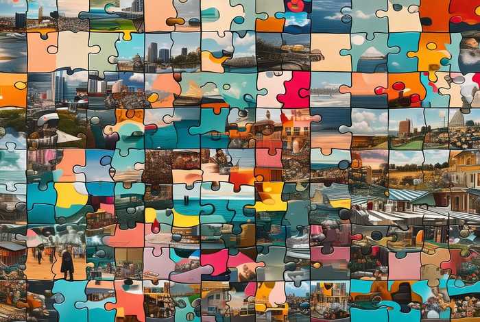 生活就像拼图小说，生活就像拼图小说内容简介