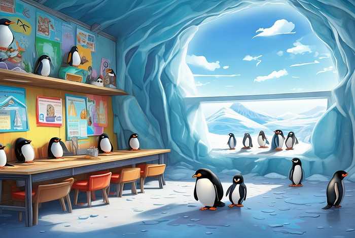 企鹅为什么生活在南极幼儿园 - 企鹅为什么生活在南极幼儿园里