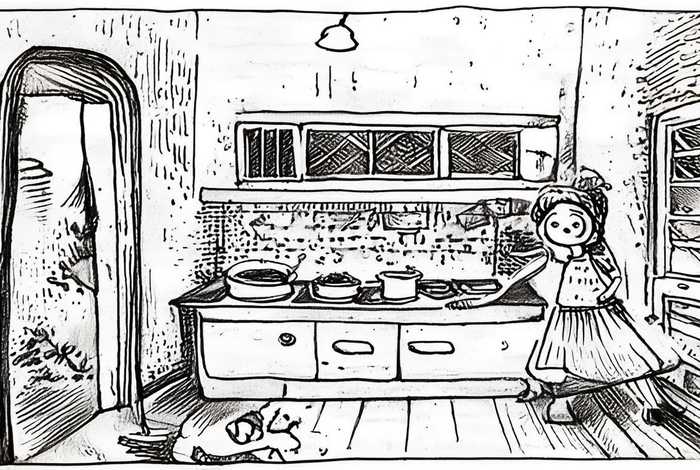 生活画简笔画 - 生活画简笔画图片