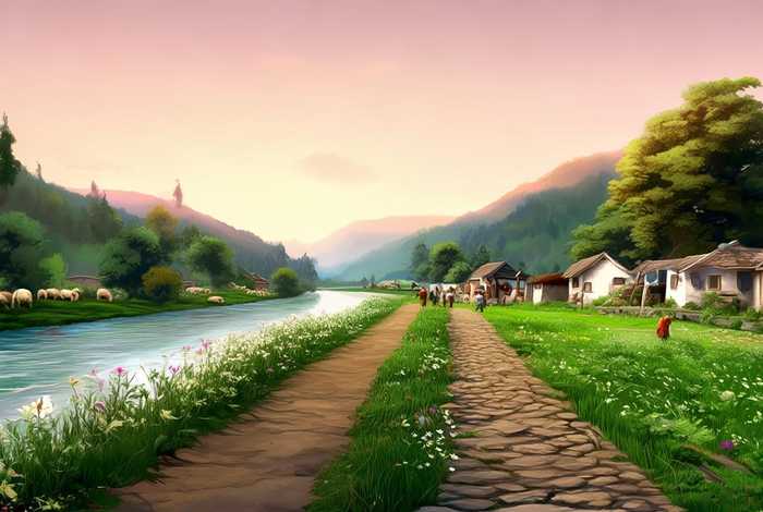 三味长堤的田园生活 三味长堤的田园生活