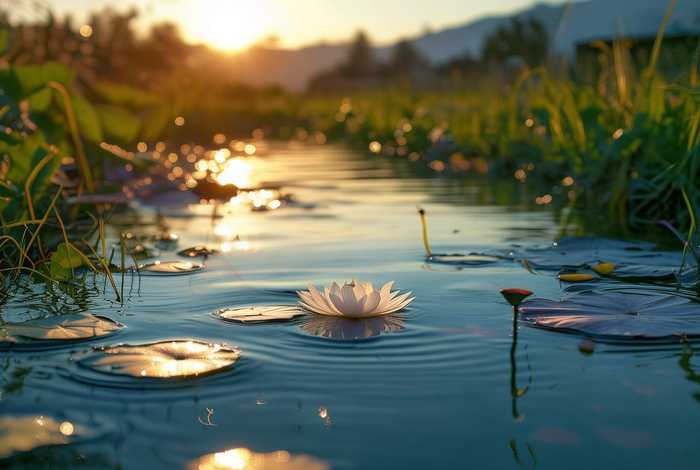 平平淡淡的生活感悟唯美图片；平平淡淡的生活感悟唯美句子图片