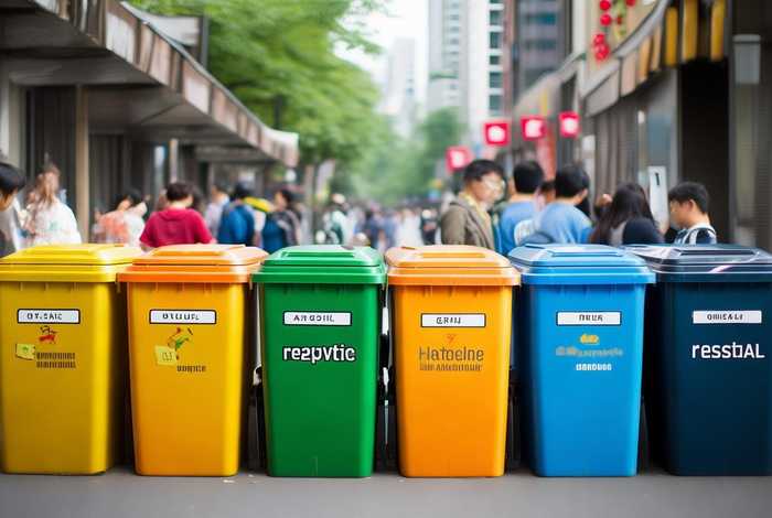 生活垃圾分类标志，生活垃圾分类标识图片