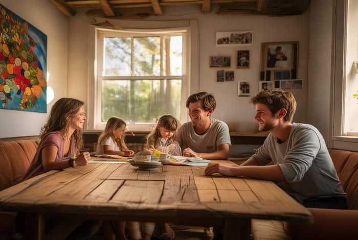 描写家庭生活的作文250字，描写家庭生活的作文250字怎么写